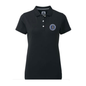 Polo Footjoy Stretch Mujer Negro